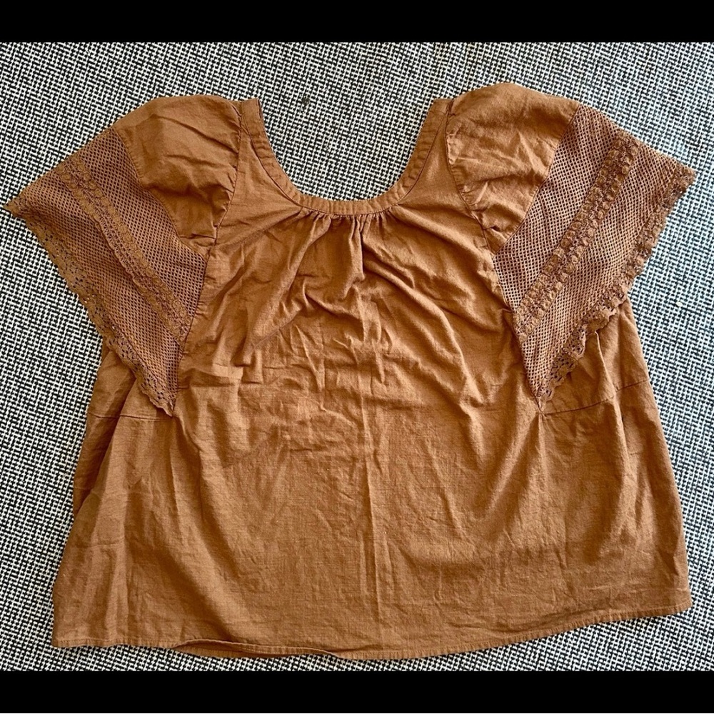 Old Navy | Blouse with Flutter Sleeves